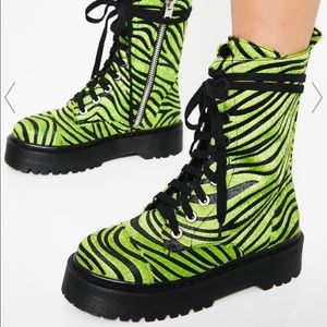 funky platform boots